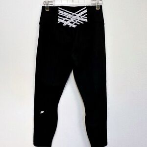 FABLETICS Boost PowerHold® High-Waisted 7/8 Legging | Black | Large | Like New